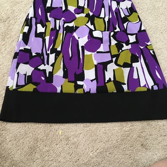 Ronni Nicole 10 scoopneck sleeveless block pattern geometric print - Picture 4 of 7